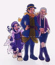 Asirpa, Sugimoto Saichi, and Shiraishi Yoshitake